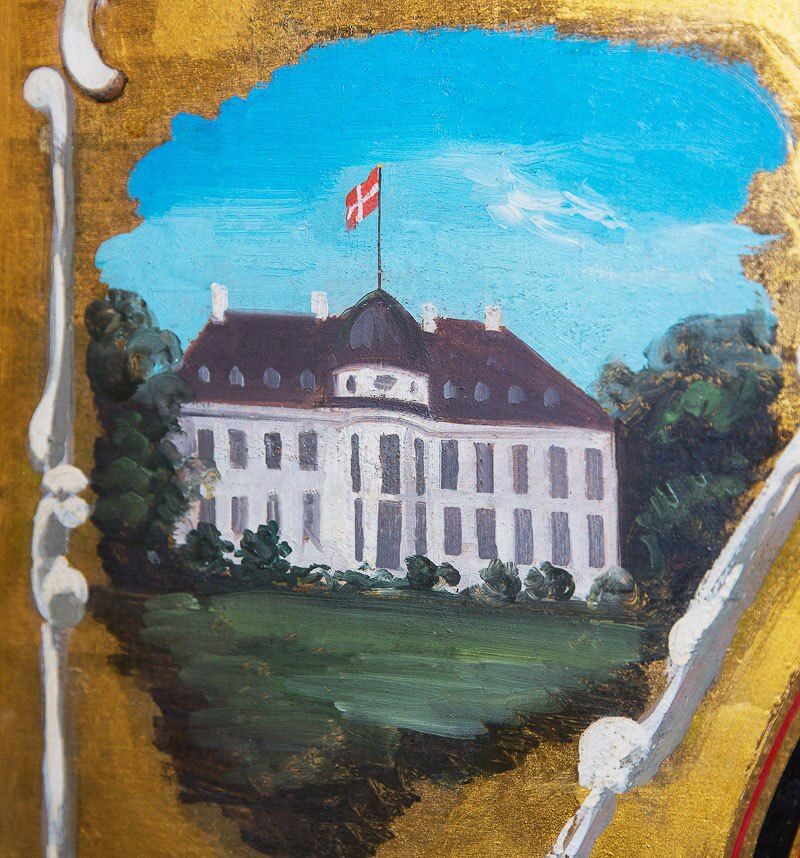 Maleri af Bernstorff Slot