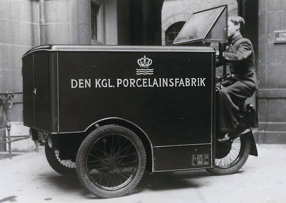KZ elektrovogn hos Den kgl. Porcelainsfabrik.