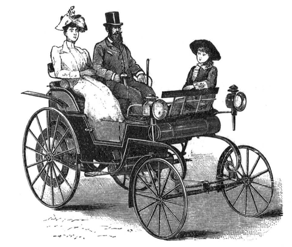 Daimler motorvogn 1896