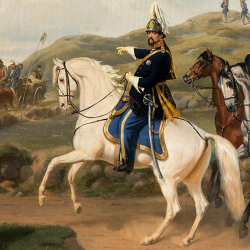 Frederik 7. på Perlen 1850