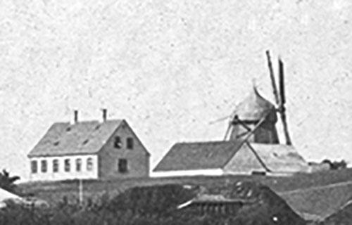 Skovbakkemøllen i Aalborg 1891