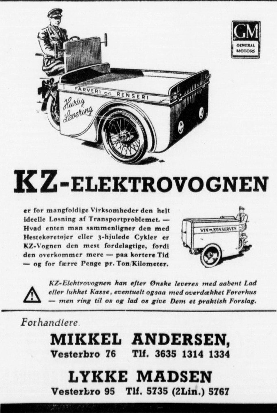 Annonce i Aalborg Stiftstidende, 19. maj 1942
