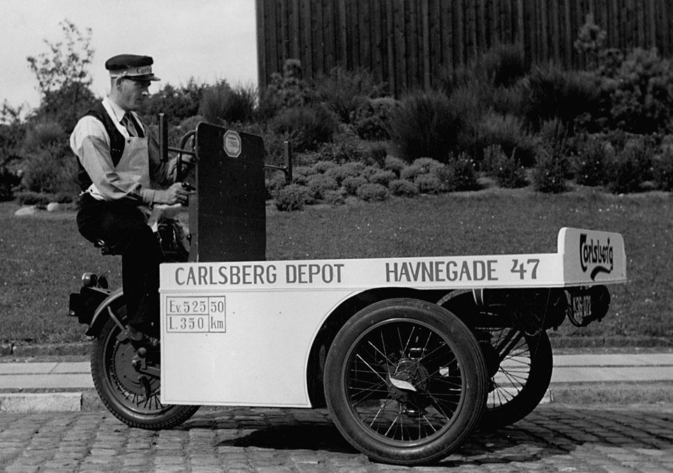 KZ-Elektrovogn fra Carlsberg Depot. Foto i Peter Zeuthens arkiv. 