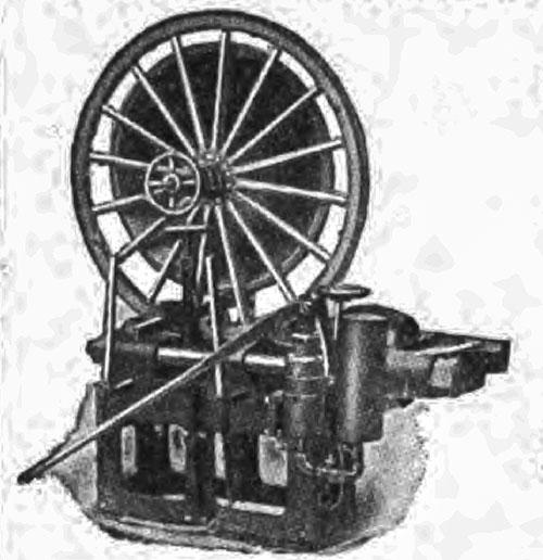 Hydraulisk stukkemaskine, The Scientific Hydraulic Tire Setter. American-Blacksmith-Vol-8