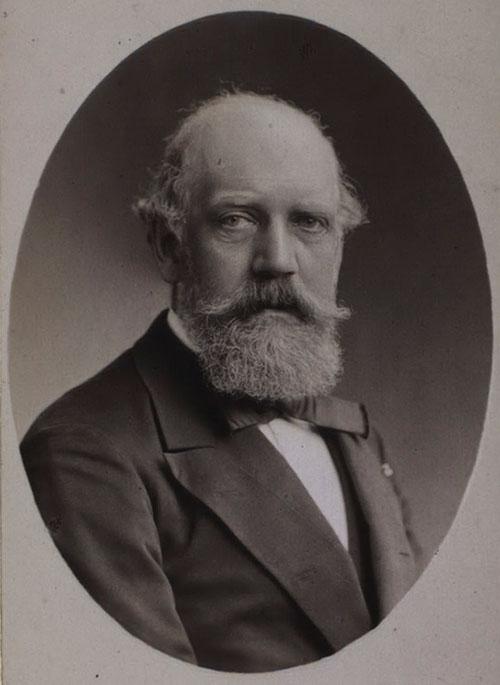 Vognfabrikant James Fife. Foto: Jens Petersen. Det kgl. Biblioteks billedsamling.